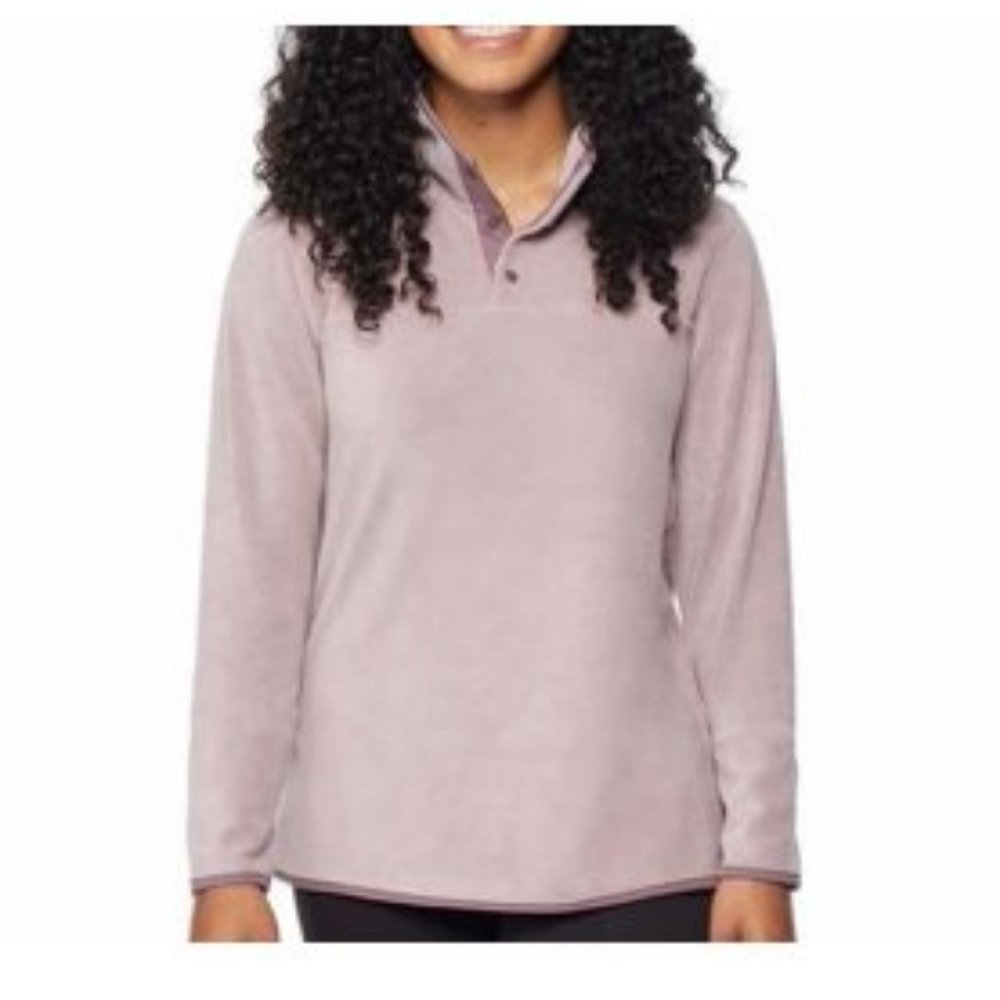 NWT 32 Degrees Ladies Fleece Pullover Sweater S